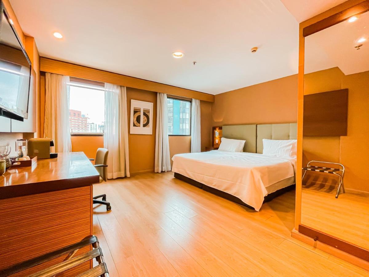 M N Flats - Flat Dentro Do Hotel Wi Avenida Ibirapuera 2927 São Paulo Eksteriør bilde