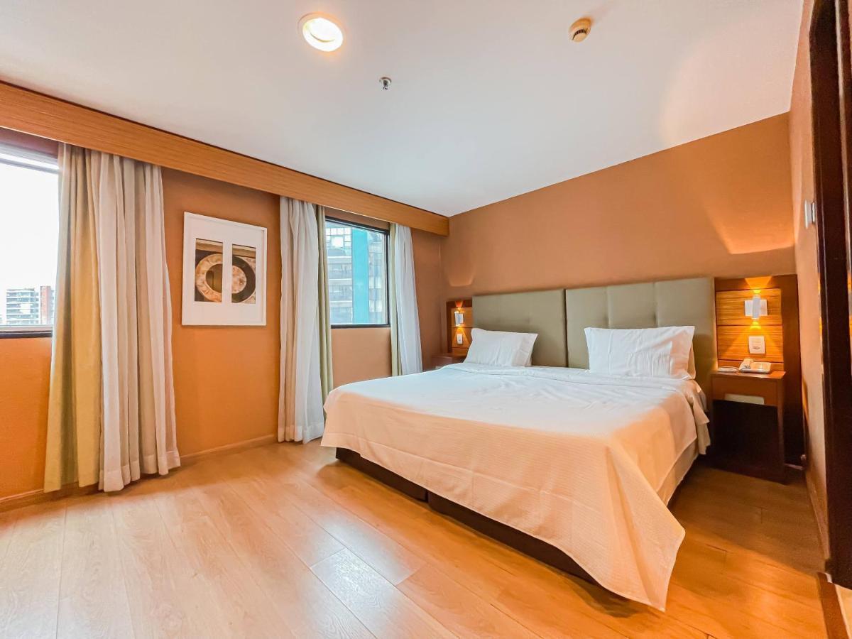 M N Flats - Flat Dentro Do Hotel Wi Avenida Ibirapuera 2927 São Paulo Eksteriør bilde